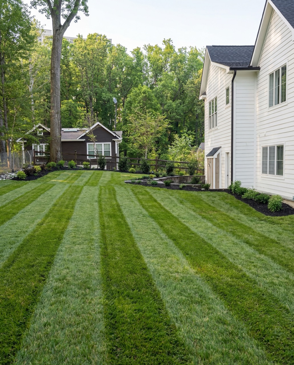 Combined landscape and lawn care refresh by Green Life